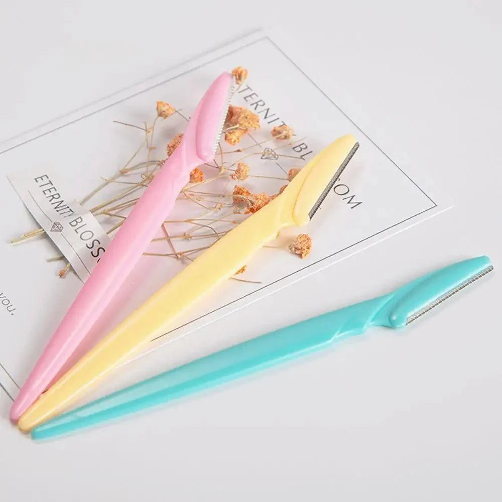 10pcs Exfoliating Dermaplaning Eyebrow Razor - Facial Hair Remover