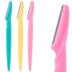 10pcs Exfoliating Dermaplaning Eyebrow Razor - Facial Hair Remover