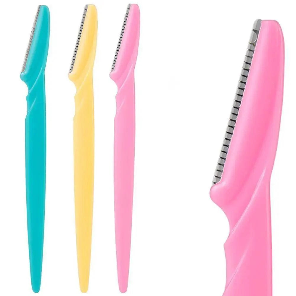 10pcs Exfoliating Dermaplaning Eyebrow Razor - Facial Hair Remover