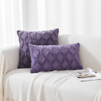 Pack of 2 bundle One 18"x18" with a matching color of one 12"x20" Square and rectangle combo set
