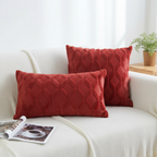 Pack of 2 bundle One 18"x18" with a matching color of one 12"x20" Square and rectangle combo set