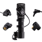18650 LED Rifle Mounted Light - 6x Anodized Colors