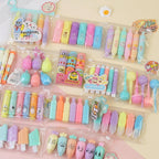1 PCS Cute Mini Highlighter Lovely Cartoon Paint Marker Pen