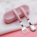 Baby Gadgets Tableware Set Children Utensil Stainless Steel Toddler Dinnerware