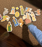 Quiet Nativity Set (a Christmas bath toy!)