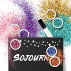 16 pack + 1 glitter glue Chunky Cosmetic Holographic Glitter
