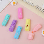 1 PCS Cute Mini Highlighter Lovely Cartoon Paint Marker Pen