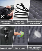 Umbrauto 29.53in/75cm Wide Car Air Mattress
