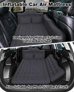 Umbrauto 29.53in/75cm Wide Car Air Mattress