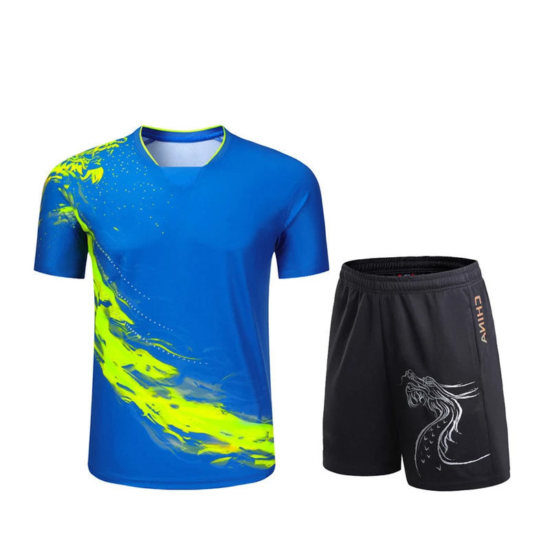 Quick-drying Badminton Clothing Suit Casual Men And Women Couple Sportswear