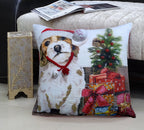 Vibhsa Christmas Decorative Throw Pillow for Christmas  20" x 20"
