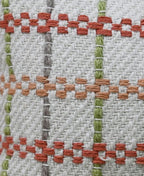 Handwoven Knotted Edging Decorative Throw Pillow, 14"X24"
