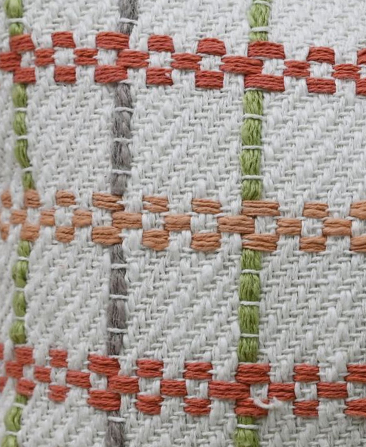 Handwoven Knotted Edging Decorative Throw Pillow, 14"X24"