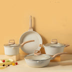 Medical stone non-stick pot soup pot stew pot frying pan wok