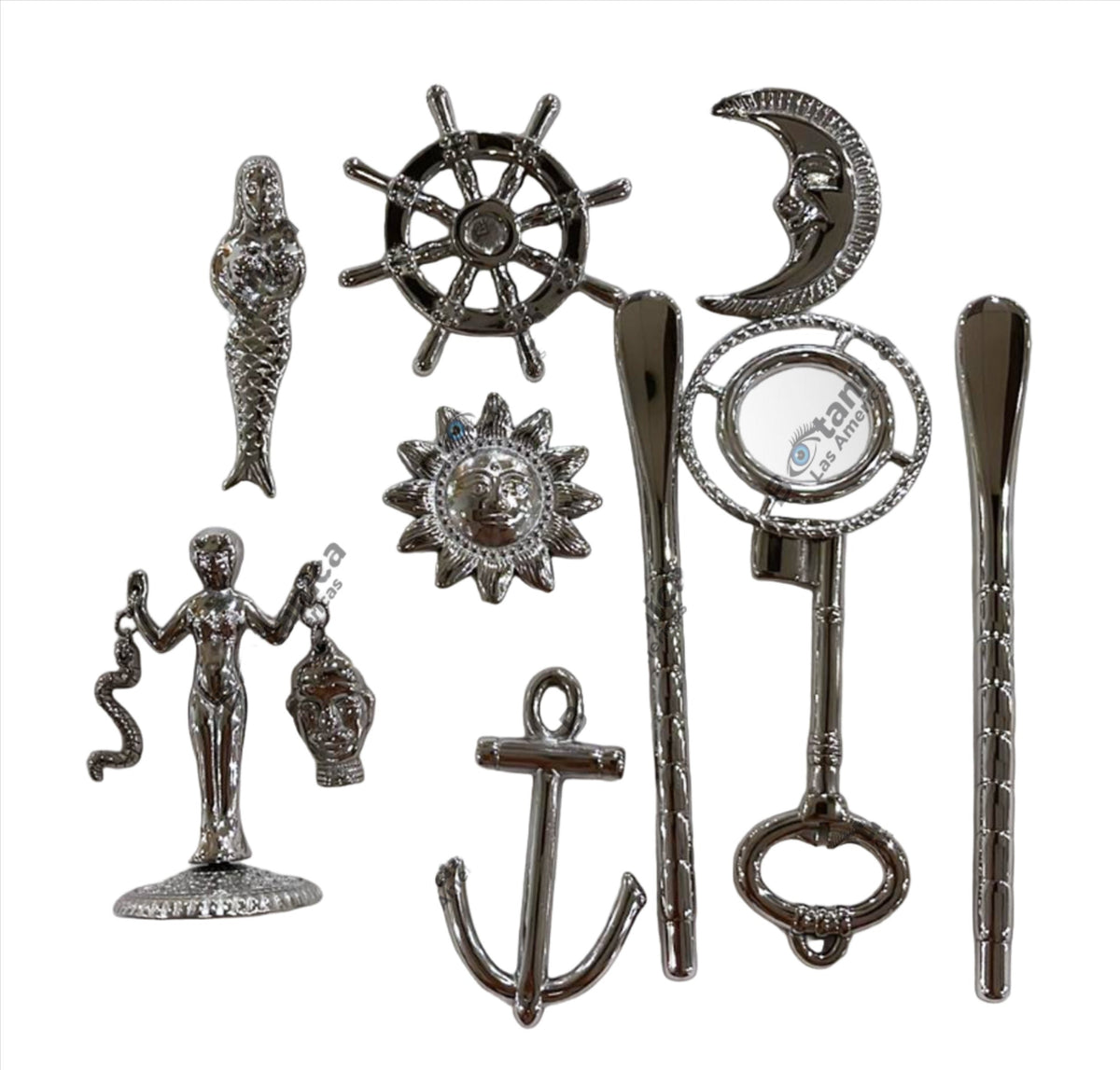 HERRAMIENTAS DE OLOKUN ACERO INOXIDABLE / OLOKUN TOOLS STAINLESS STELL