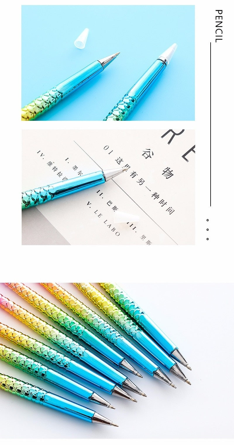 1Pcs Creative Stationery Mermaid Ballpoint Pen