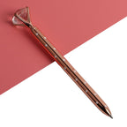 21Color Kawaii Ballpoint Pen Big Gem Metal Ball Pen With Large Diamond