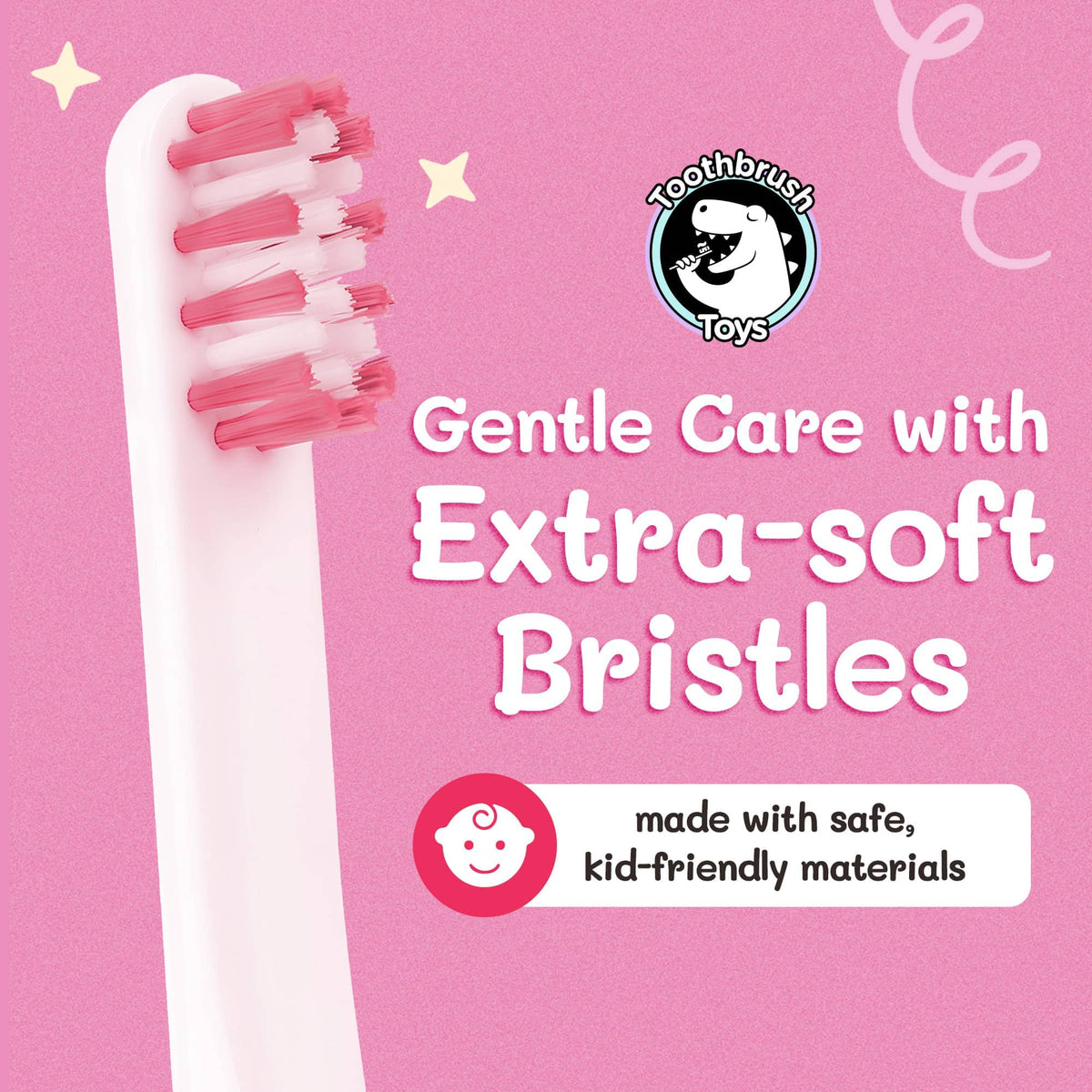 Aqua the Mermaid Toothbrush for Kids With Toy Fun