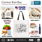 Hair Stylist Definition Canvas Tote Bag, Beauty Salon Appreciation Words Gift Shopper