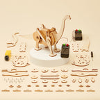 Dinosaur Robot Brachiosaurus DIY Kit, Educational STEM Toy