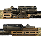 18350 LED Rifle Mounted Light - 6x Anodized Colors