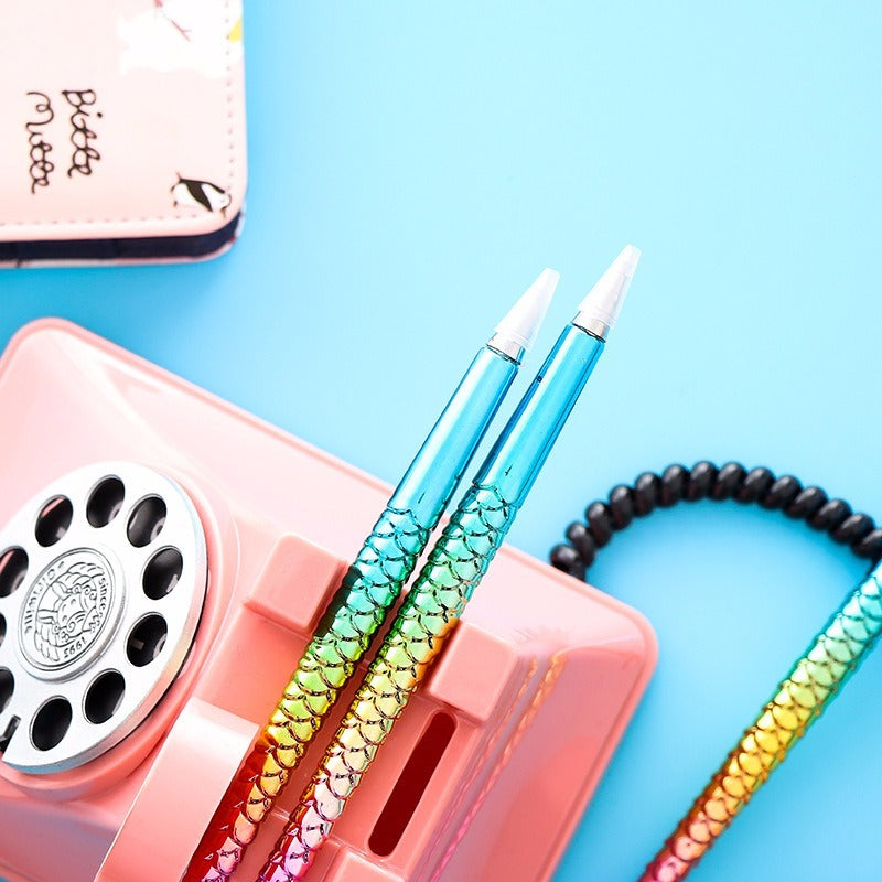 1Pcs Creative Stationery Mermaid Ballpoint Pen