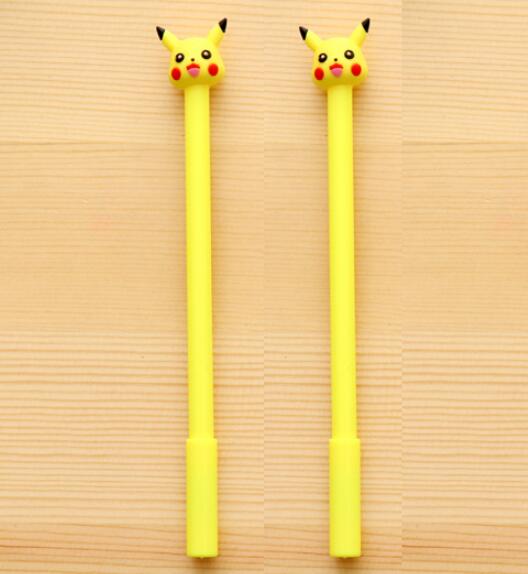 2pc Cartoon Kawaii Cute Plastic Pokemon Gel Pens