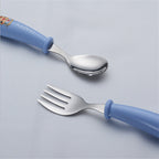 Baby Gadgets Tableware Set Children Utensil Stainless Steel Toddler Dinnerware