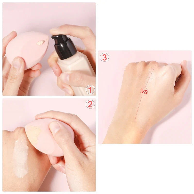 20/5/1pcs Makeup Sponge Concealer Smooth Cosmetic Powder Puff