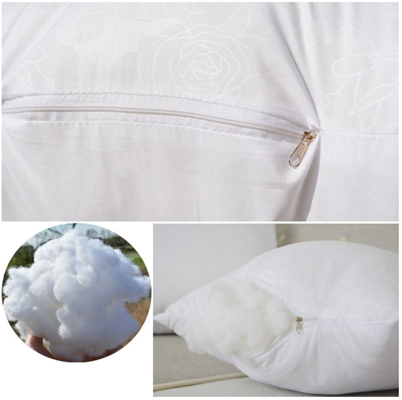 4pcs Throw Pillow Inserts, Square Cushion Inner Soft Fluffy Plump Stuffer Cushion Pillow