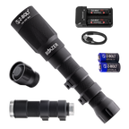 18650 LED Rifle Mounted Light - 6x Anodized Colors