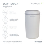 Changing Essentials Kit: Shnuggle Changing Mat + Diaper Pail + Better Bag Liners (90 Day Supply)