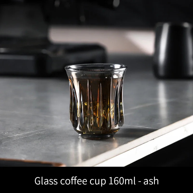 BINCOO 90ml-400ml Glass Coffee Cup Drinking Glasses
