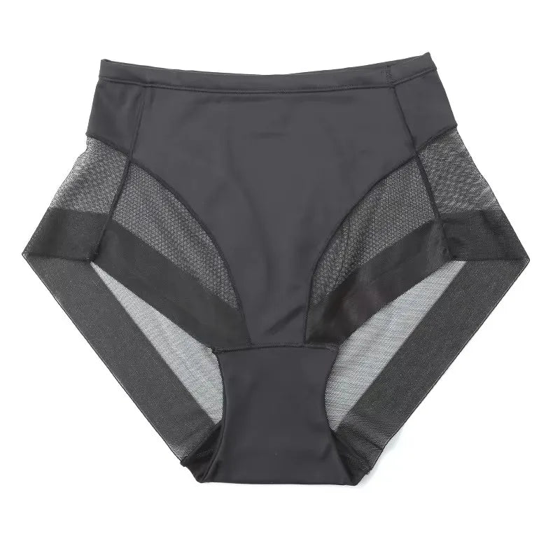 1/2/3/4 Pcs Womens Slimming Panties High Waist Tummy Control Briefs Female