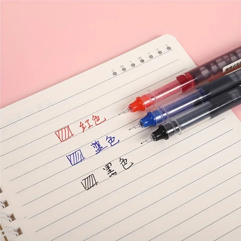3-102Pcs/set High Quality Needle Type Gel Pens