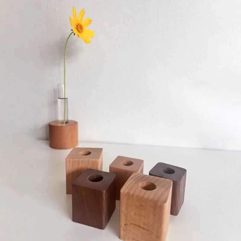 Creative Wooden Pen Holder