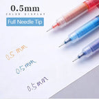 10Pcs High Quality Needle Type Gel Pens