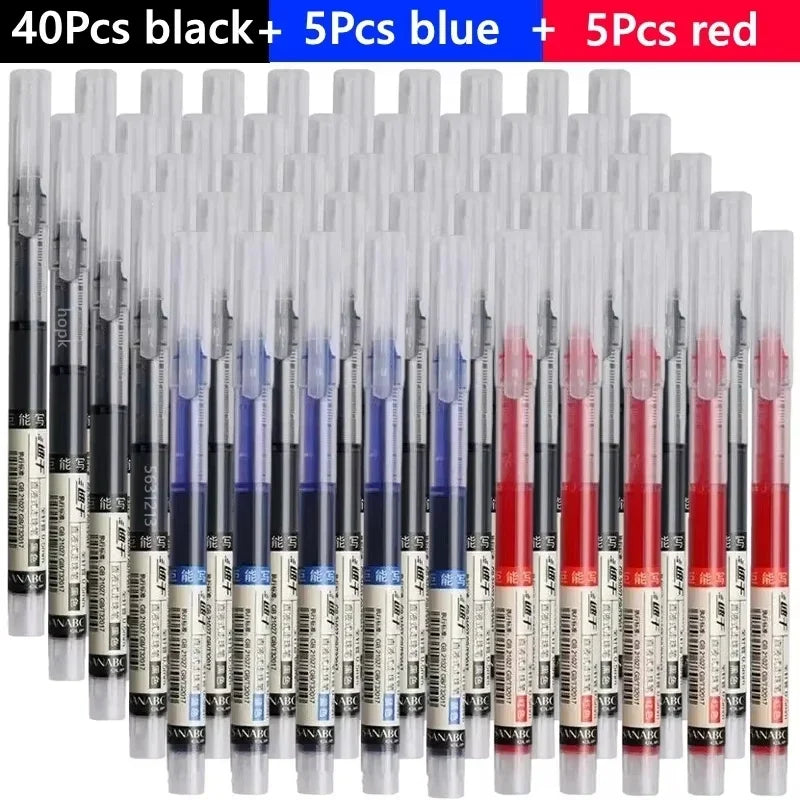 3-102Pcs/set High Quality Needle Type Gel Pens