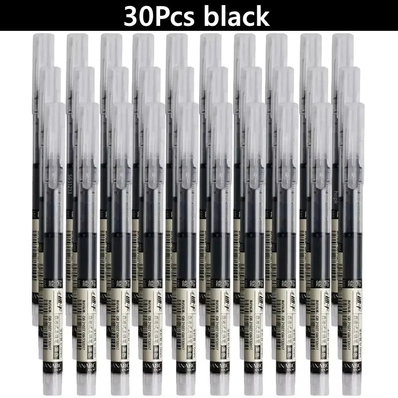 3-102Pcs/set High Quality Needle Type Gel Pens