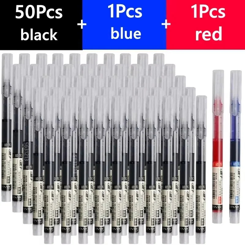 3-102Pcs/set High Quality Needle Type Gel Pens
