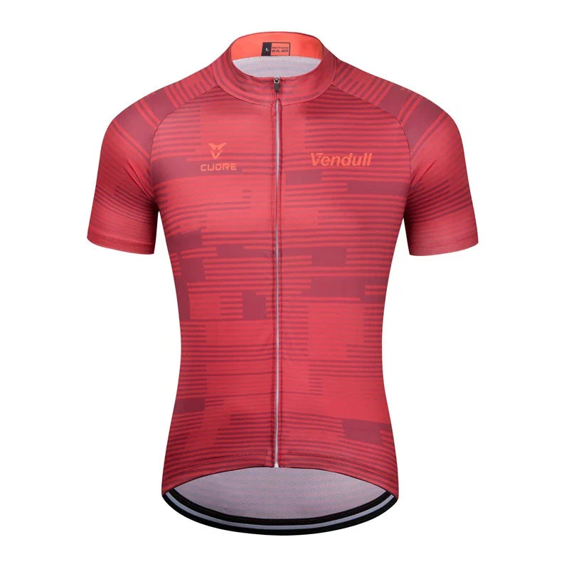 2026 New VENDULL Men Cycling Jersey Cycling Racing Tops Short Sleeve Cyclist Clothes