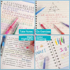 10Pcs High Quality Needle Type Gel Pens