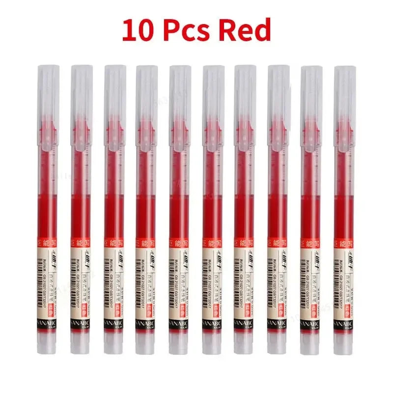 3-102Pcs/set High Quality Needle Type Gel Pens