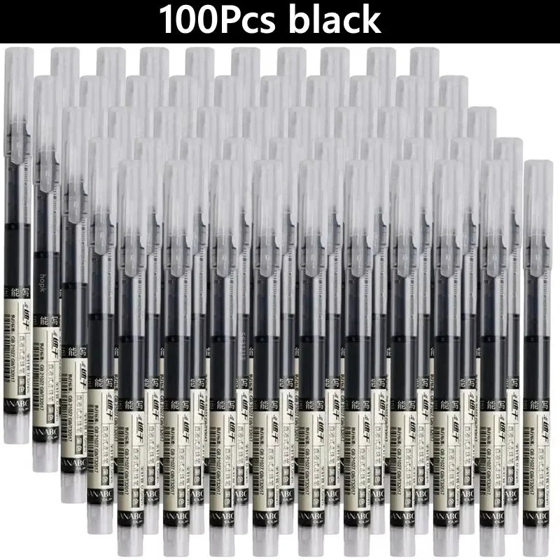 3-102Pcs/set High Quality Needle Type Gel Pens