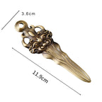1PCS Retro Sword Letter Opener Zinc Alloy Portalble Utility Knife