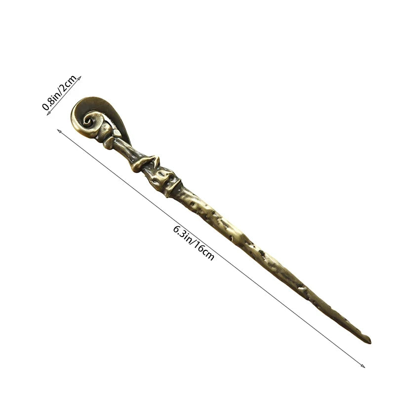 1PCS Zinc Alloy Magic Wand Letter Opener Mini Portalble Utility Knife