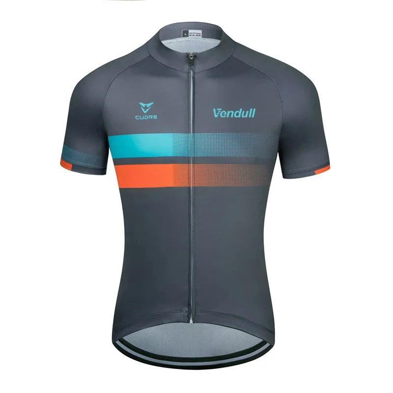 2026 New VENDULL Men Cycling Jersey Cycling Racing Tops Short Sleeve Cyclist Clothes