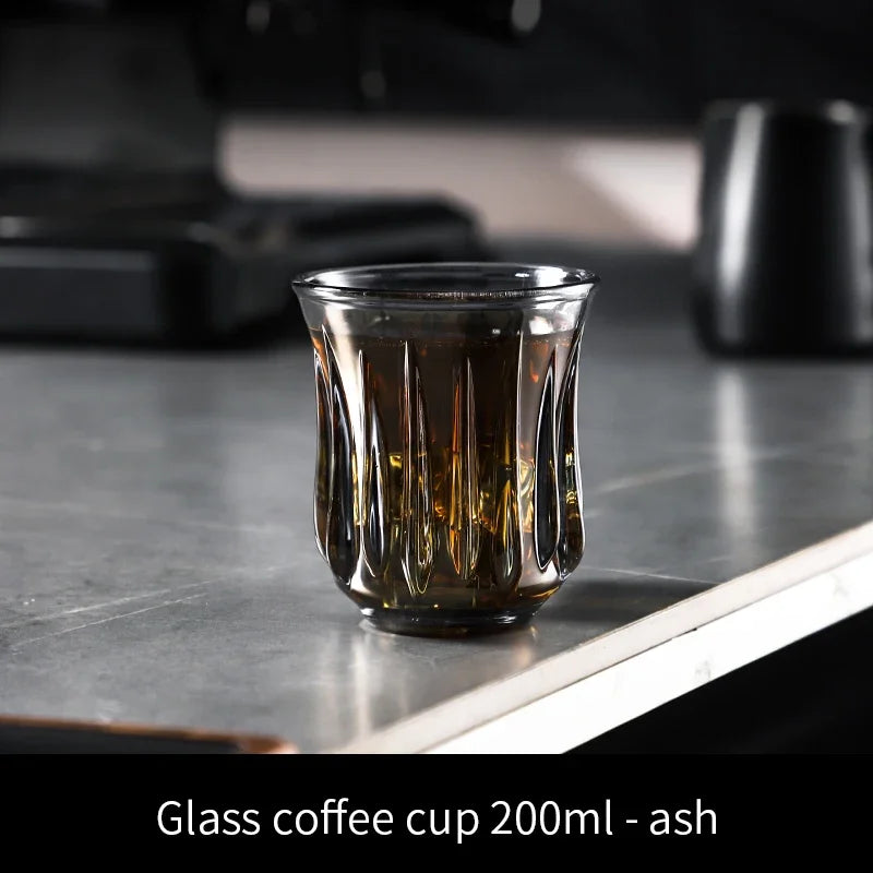 BINCOO 90ml-400ml Glass Coffee Cup Drinking Glasses