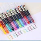 10Pcs High Quality Needle Type Gel Pens