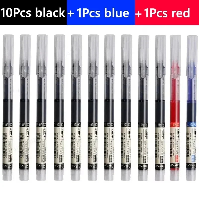 3-102Pcs/set High Quality Needle Type Gel Pens